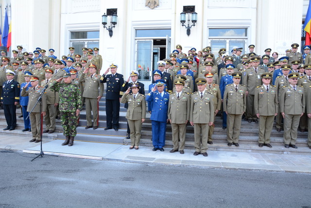 Ceremonie de trecere in rezerva a unor cadre militare din Statul Major General
Foto: Marius Vladuțu
