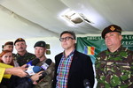 Ziua Distinșilor Vizitatori la exercițiul multinațional SARMIS-16 
Foto: Eugen Mihai

