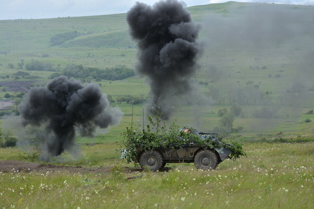 Ziua Distinșilor Vizitatori la exercițiul multinațional SARMIS-16 

