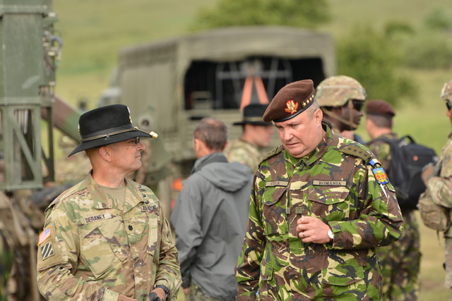 Ziua Distinșilor Vizitatori la exercițiul multinațional SARMIS-16 

