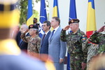 Ceremonia intrunita de declarare a Capacitatii Operationale Initiale a Comandamentului Multinational de Divizie Sud-Est si a Capacitatii Finale a Unitatii de Integrare a Fortelor NATO