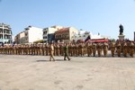 Ceremonia de plecare in misiune, in Teatrul de Operatii din Afganistan, a Batalionului 341 Infanterie Protecția Forței „Rechinii Albi