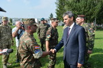 Ministrul apararii naționale la deschiderea exercițiului multinational SABER GUARDIAN-16 - foto Valentin Ciobirca