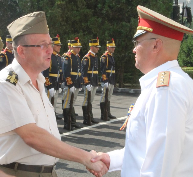 Ceremonie de trecere in rezerva a unor cadre militare din Statul Major General
Foto: Eugen Mihai
