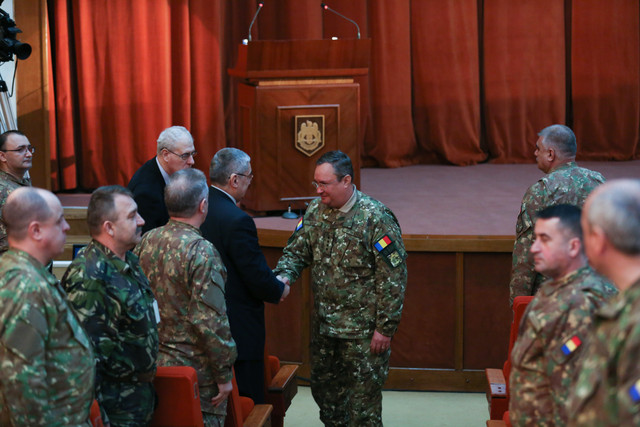 Simpozion dedicat Centenarului Marii Uniri de la 1918 la sediul Ministerului Apararii Naționale Foto: Nicusor Comanescu
