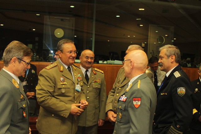 Șeful Statului Major al Apararii la Reuniunea Comitetului Militar al UE