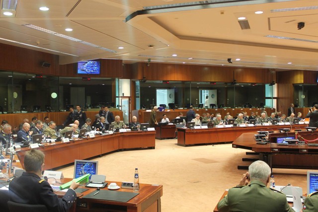 Șeful Statului Major al Apararii la Reuniunea Comitetului Militar al UE