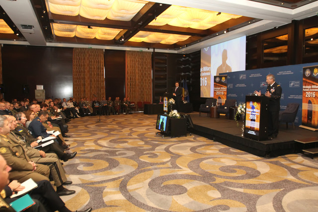 Aspecte de la Conferinta Partenerilor Militari Strategici ai NATO, gazduita de Romania