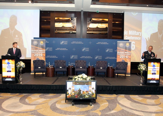 Aspecte de la Conferinta Partenerilor Militari Strategici ai NATO, gazduita de Romania