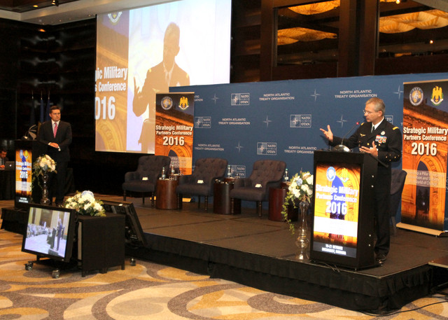 Aspecte de la Conferinta Partenerilor Militari Strategici ai NATO, gazduita de Romania
