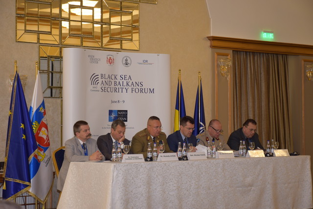 Aspecte din cadrul Black Sea and Balkans Security Forum 