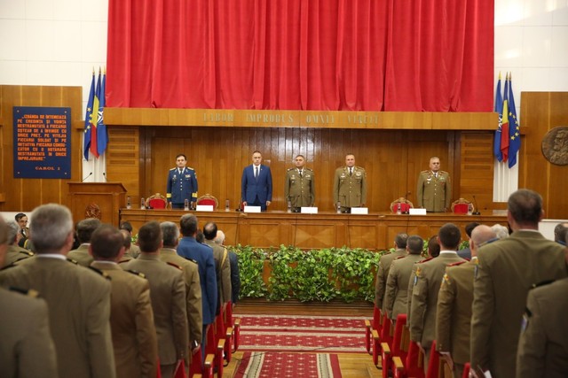 Deschiderea anului universitar 2017-2018 Universitatea Nationala de Aparare 