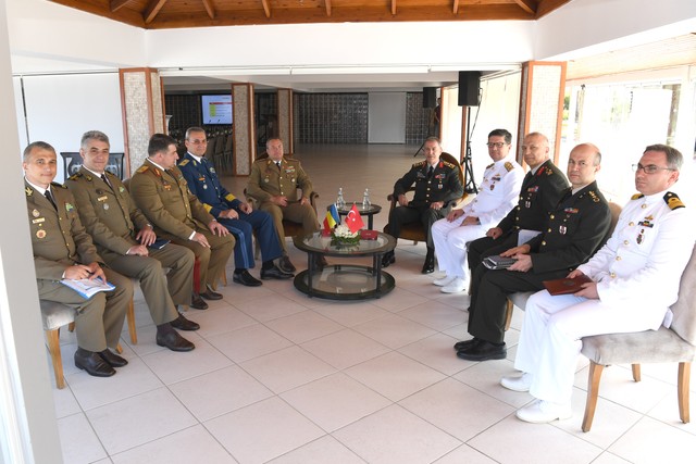 Aspecte din cadrul vizitei de lucru in Turcia a delegației Statului Major al Apararii