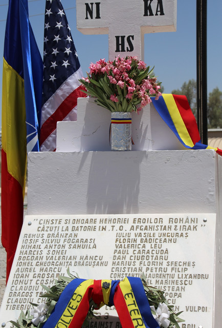 Ziua Eroilor in Afganistan Foto: Daniel Burlacu