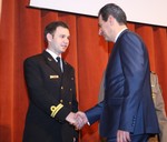 Acordarea de ordine, medalii nationale si distinctii militare cu prilejul Zilei Statului Major General Foto. MApN Valentin Ciobarca