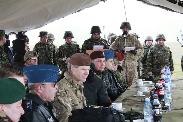 Ziua Distinsilor Vizitatori, in cadrul exercitiului multinational 