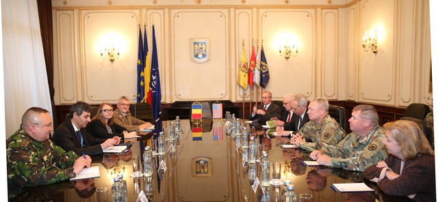 Seful Garzii Nationale din SUA, generalul Frank J. GRASS, in vizita in Romania