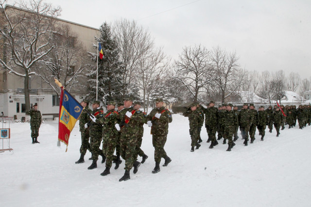 Deschiderea anului de instrucție la Batalionul 265 Poliție Militara 