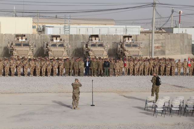 Vizita sefului Statului Major al Apararii in Afganistan