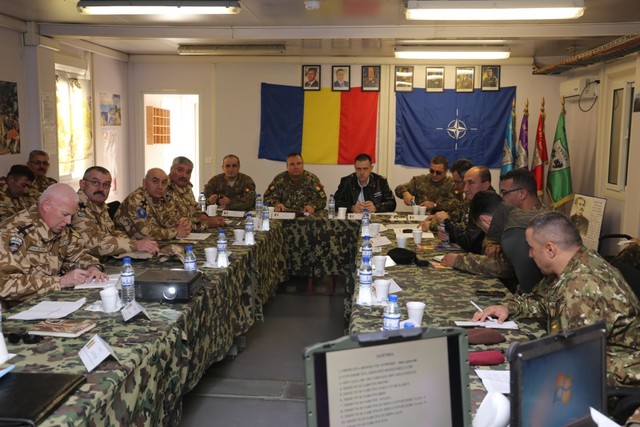 Vizita sefului Statului Major al Apararii in Afganistan