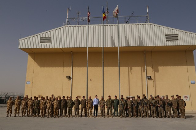 Vizita sefului Statului Major al Apararii in Afganistan