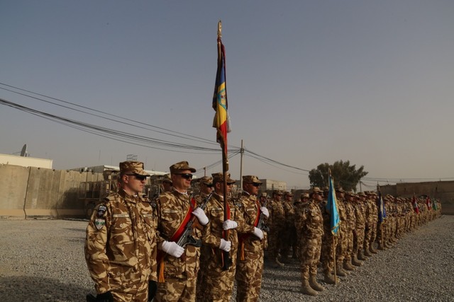 Vizita sefului Statului Major al Apararii in Afganistan