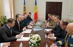 Delegatia Ministerului Apararii Nationale in vizita oficiala in Republica Moldova Foto: Eugen Mihai