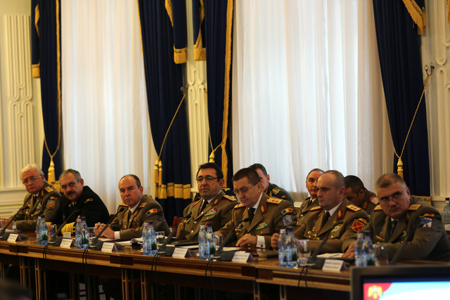 Autoevaluarea activitații Statului Major al Apararii; Foto: Nicusor Comanescu