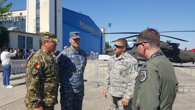 Seful Statului Major al Apararii la BSDA