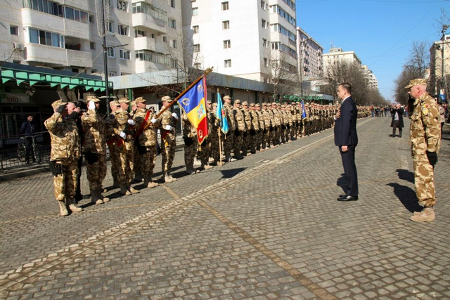 Ceremonie de repatriere din Afganistan a “Inimilor Neinfricate” Foto: Ionut Filimon
