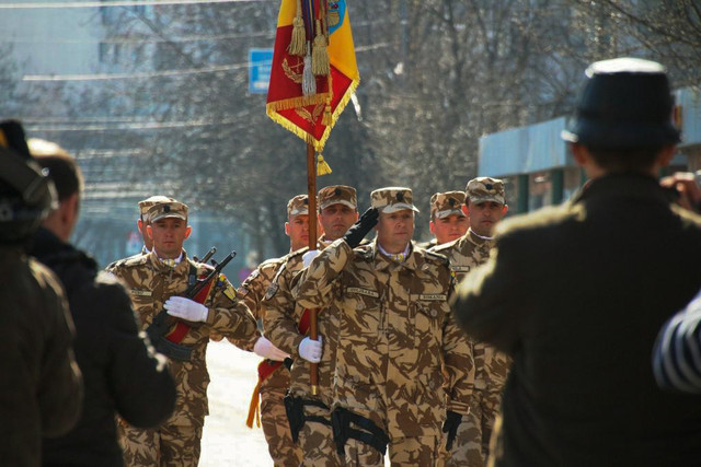 Ceremonie de repatriere din Afganistan a “Inimilor Neinfricate” Foto: Ionut Filimon