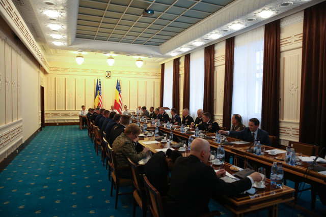 Vizita cursantilor participanti la programul Capstone, Statul Major al Apararii. Foto: Laurentiu Turoi