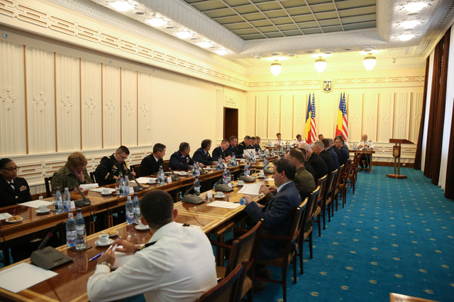 Vizita cursantilor participanti la programul Capstone, Statul Major al Apararii. Foto: Laurentiu Turoi