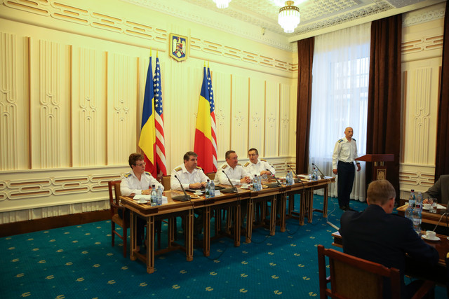 Vizita cursantilor participanti la programul Capstone, Statul Major al Apararii. Foto: Laurentiu Turoi