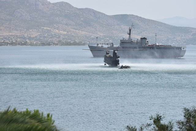 Ziua Distinșilor Vizitatori a Exercițiului SALAMIS STORM - 2018