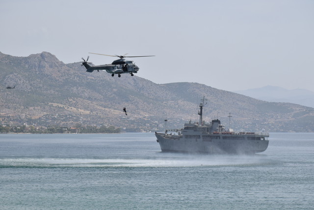 Ziua Distinșilor Vizitatori a Exercițiului SALAMIS STORM - 2018