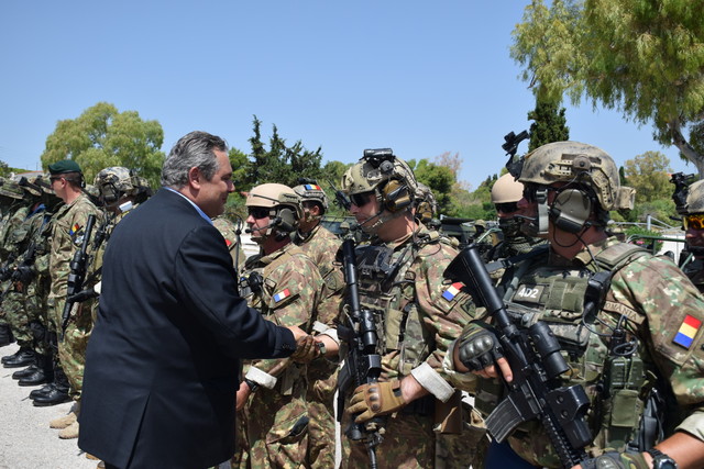 Ziua Distinșilor Vizitatori a Exercițiului SALAMIS STORM - 2018