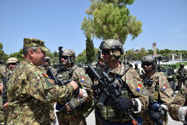 Ziua Distinșilor Vizitatori a Exercițiului SALAMIS STORM - 2018