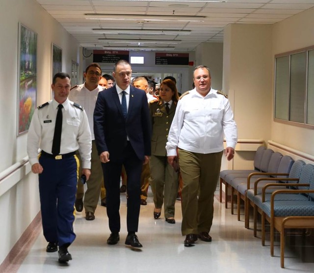 Vizita la Centrul medical regional american din Landstuhl - foto: Laurentiu Turoi