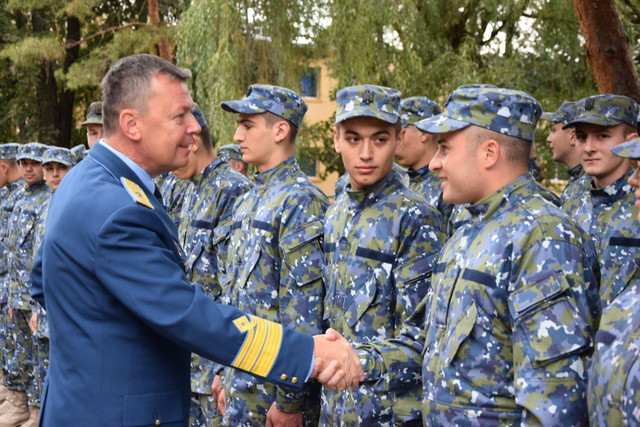 Deschiderea anului școlar in instituțiile militare de invațamant preuniversitar și postliceal