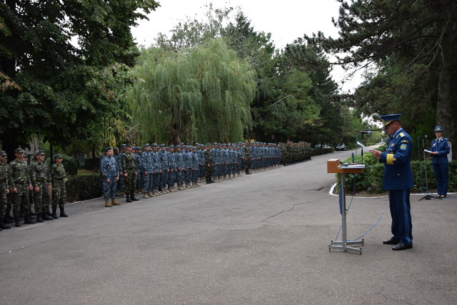 Deschiderea anului școlar in instituțiile militare de invațamant preuniversitar și postliceal