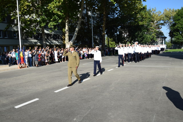 Deschiderea anului școlar in instituțiile militare de invațamant preuniversitar și postliceal