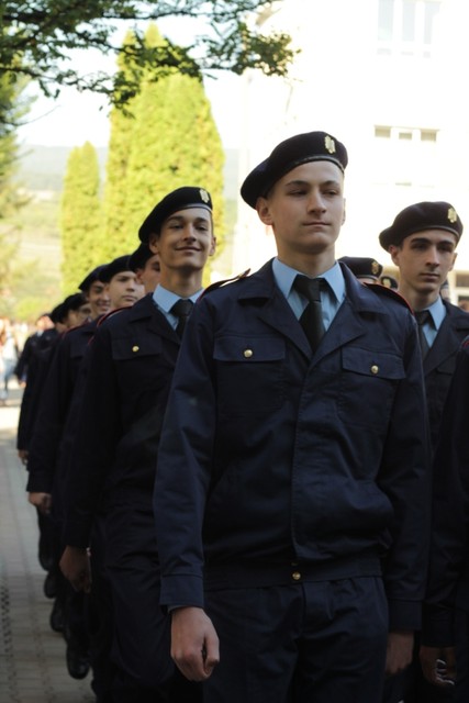 Deschiderea anului școlar in instituțiile militare de invațamant preuniversitar și postliceal