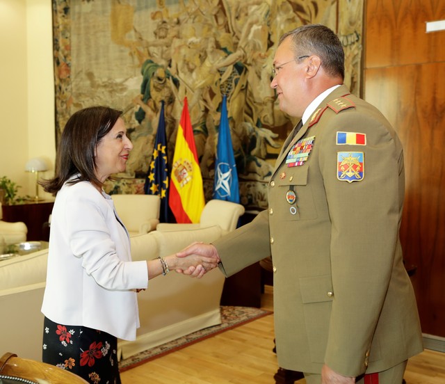 Vizita oficiala a sefului Statului Major al Apararii in Regatul Spaniei