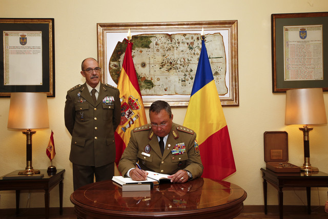 Vizita oficiala a sefului Statului Major al Apararii in Regatul Spaniei