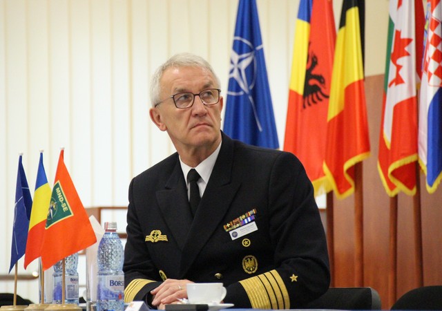 Am. Nielson in timpul vizitei