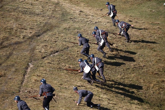 Platoul montan din zona localitații Ciocanu, din județul Argeș, in zona localitaților Ciocanu (județul Argeș) - Șirnea (județul Brașov).  Foto: Laurențiu Turoi