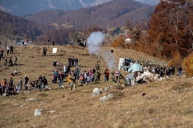 Imagini din timpul reconstituirii. Foto: Laurențiu Turoi