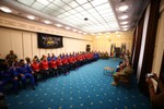 Mai sunt cateva ore pana la plecarea la Invictus Games 2018, dar inainte de asta, lotul largit Invictus Romania a avut o intalnire cu cei din conducerea Ministerului Apararii Naționale Foto: Laurențiu Turoi