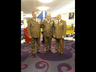 Participarea șefului Statului Major al Apărării la activitățile specifice prilejuite de preluarea Președinției Consiliului UE de către România Foto: